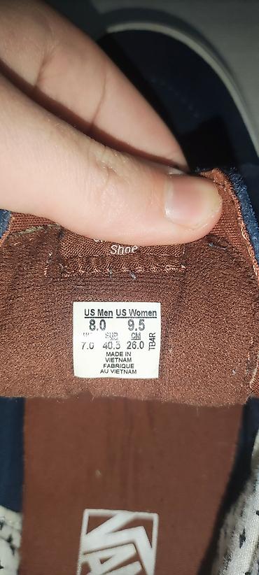 vans ayaqqabı: Vans original yaxşı vəziyyətdədir 35azn razmer 40-41 — 2
