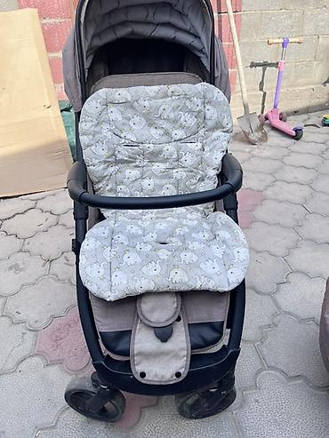 chicco 2 в 1: Коляска, цвет - Черный, Б/у, Самовывоз, Бесплатная доставка — 4