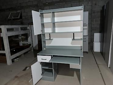 Компьютерные столы: Компьютерный стол, Новый, С полками — 7