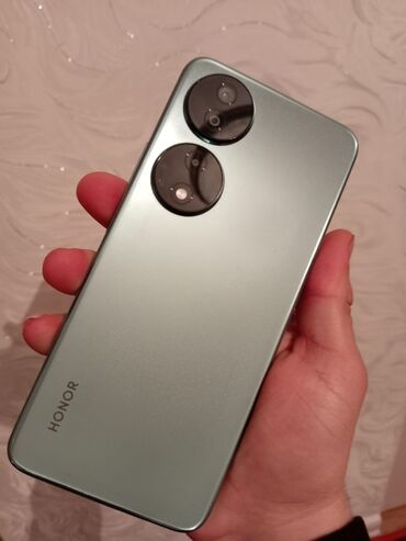 400 manatlıq telefonlar: Honor X7b, 128 GB, rəng - Göy, Zəmanət, Barmaq izi