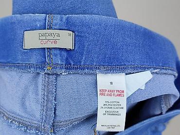 culotte jeans: Jeansy damskie, rozmiar 3XL — 4