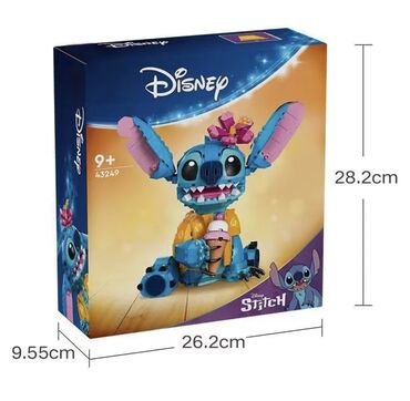 Игрушки: Конструктор Disney Stitch (43249) – Очаровательный Ститч Погрузитесь