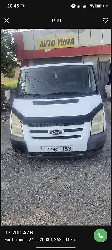 mini cooper azerbaijan: Ford Transit: 2.2 l | 2008 il Van/Minivan — 1