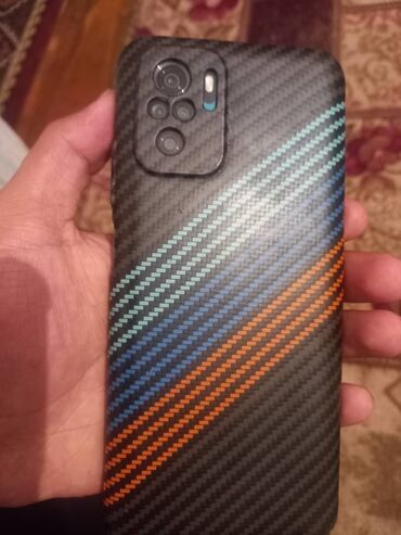 телефоны xiaomi redmi нот 10: Redmi, Redmi Note 10, Б/у, 64 ГБ, цвет - Синий, 2 SIM