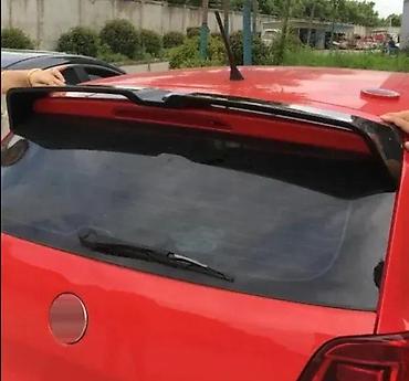 KROVNI SPOJLER KACKET VW POLO 9N 6R (7) | Spojler Kačket za zadnja