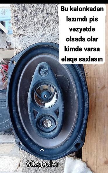 Колонки и сабвуферы: Salam bu kalonkadan lazımdı sarğısı yanmışda olsa olar kimdə varsa — 1