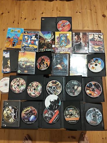 cd disk: Böyük CD/DVD kolleksiyası – musiqi, proqram, film və oyun diskləri — 3