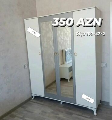 Dolablar: Yeni, Açılan, 3 qapılı Düz dolab, Şifonyer, Azərbaycan — 14