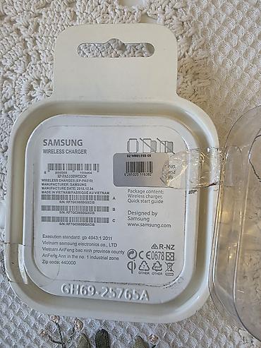 Техника и электроника: Samsung Wireless Charger (Pad Type) – model EP-PA510 Xüsusiyyətlər: - — 3