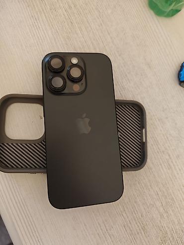 telfon gence: IPhone 16 Pro, 128 GB, Black Titanium, Zəmanət, Qırıq, Barmaq izi — 4
