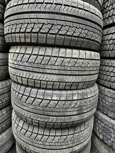 Шины: Шины 225 / 55 / R 16, Зима, Б/у, Комплект, Легковые, Япония, Bridgestone