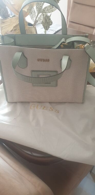 luj viton torba original: Shoulder bag, Guess, Material: Leather, Canvas