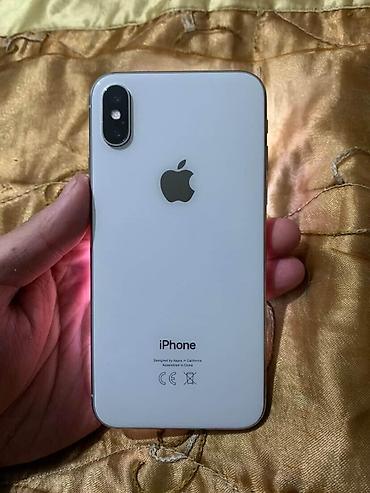 Apple iPhone: IPhone X, Б/у, 64 ГБ, Чехол, 77 % — 11