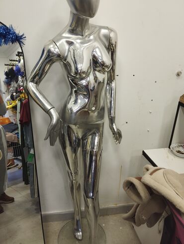 Manekenlər: Uşaq, Plastik, plastmas, Boz — 6