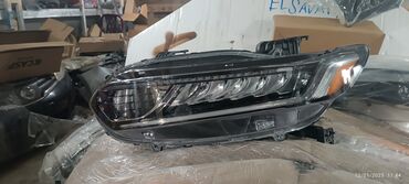 Bamperlər, buferlər: Sağ, Yaxın və uzaq vuran işıqlar Honda