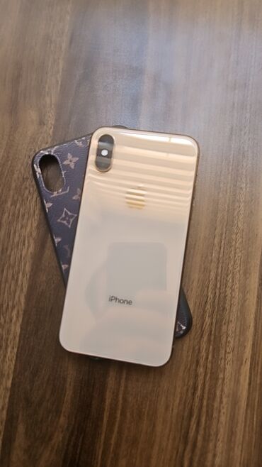 Apple iPhone: IPhone Xs, Qızılı, Face ID