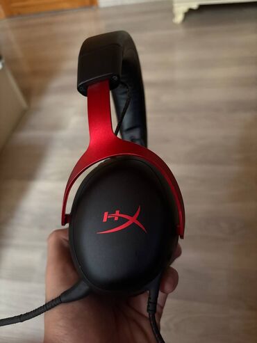 hyperx: İşlənmiş Simli Qulaqcıqlar, HyperX, rəng - Qara