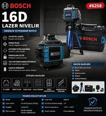 №: 10432 Məhsulun adı: Lazer nivelir, Yaşıl, 35 m, +-0.2 mm/m Brend lalafo.az -da №: 10432 Məhsulun adı: Lazer nivelir, Yaşıl, 35 m, +-0.2 mm/m Brend