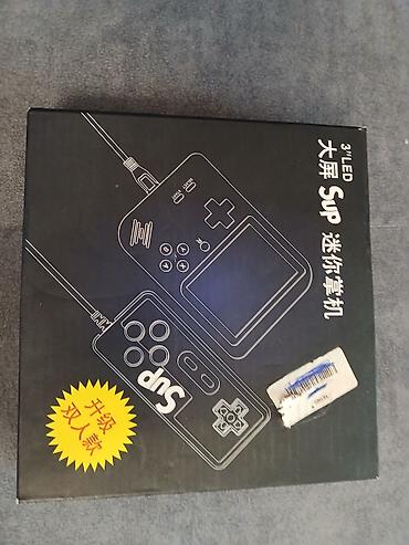 SUP retro oyun konsolu seti Xüsusiyyətlər: - 3.0" LED ekranlı
