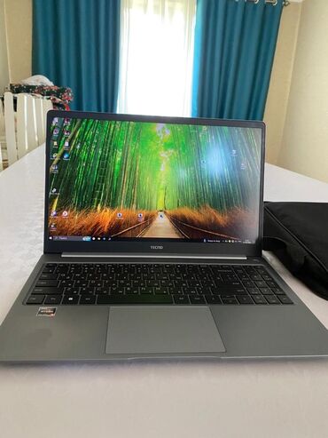 дополнительный экран для ноутбука: Ноутбук, Tecno, 16 ГБ ОЗУ, AMD Ryzen 5, 15.6 ", Б/у, Для работы, учебы, память HDD + SSD