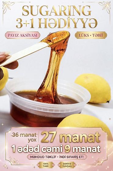 irsad telecom saatlar: Sugaring – təbii şəkər pastası (130ml) - Bədən üçün nəzərdə tutulub - — 2