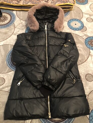стильная верхняя одежда больших размеров: Пуховик, Тизеден, Кабып тигилген, M