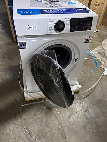 Automatic washing machines: Срочная акция!!!!!! Стиральная машина Мидеа 10,5кг 🥳🥳 Цвет белый — 5