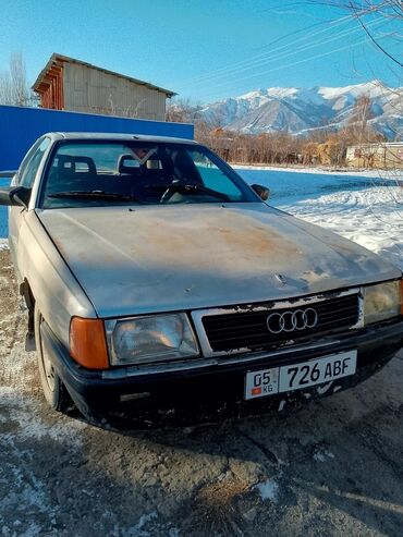 авто кридит бишкек: Audi 100: 1987 г., 2.2 л, Механика, Бензин, Седан