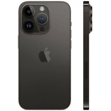 iphone 13й про: IPhone 14 Pro, Б/у, 256 ГБ, Черный, Защитное стекло, Зарядное устройство, Коробка, 83 %