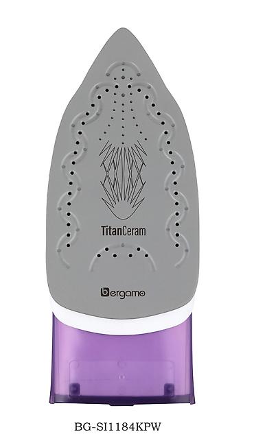 par utusu: №: 16484 Məhsulun adı: Ütü Bergamo BG-SI1184KPW 2700 W titan-keramika — 3
