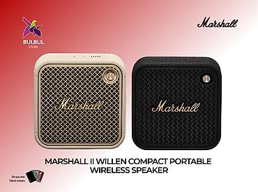 marshall qulaqliq: Yeni Marshall Kolonka, Növ - Smart, rəng - Ağ — 1