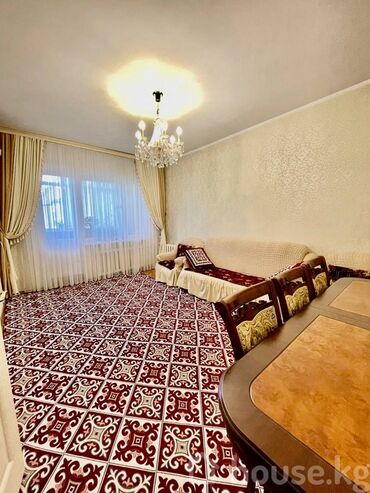 тоголок молдо фрунзе: 3 бөлмө, 68 кв. м, 105-серия, 5 кабат, Косметикалык ремонт
