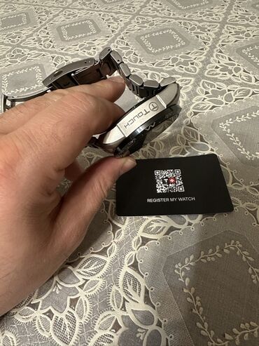 Qol saatları: İşlənmiş, Qol saatı, Tissot, rəng - Gümüşü — 7