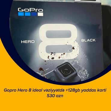 gopro в Азербайджан | ВИДЕОКАМЕРЫ: Gopro Hero 8 + 128 gb card