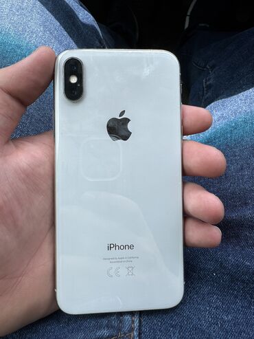 i̇pohne x: IPhone X, 64 GB, Ağ, Simsiz şarj