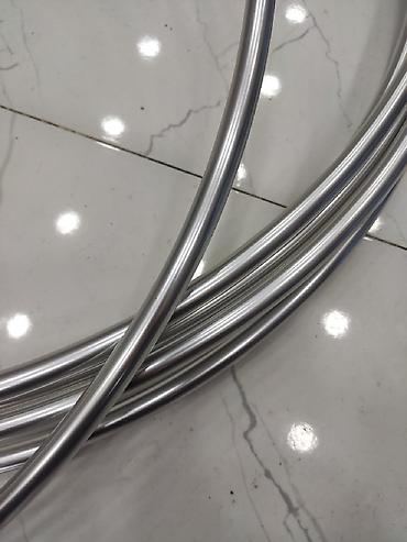 obruc: Kruq. Materialı alüminium. Diametri 90sm. Metrolara çatdırılma var — 2
