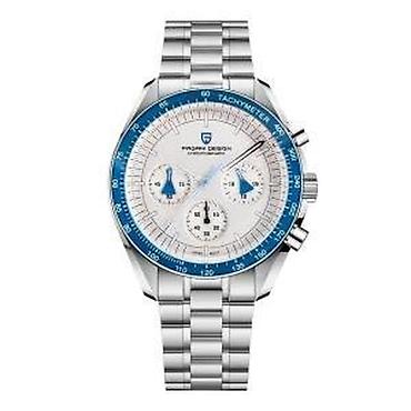 Ručni satovi: PAGANI DESIGN PD-1701 -Plava- Omega Speedmaster Moonwatch Potpuno nov — 13