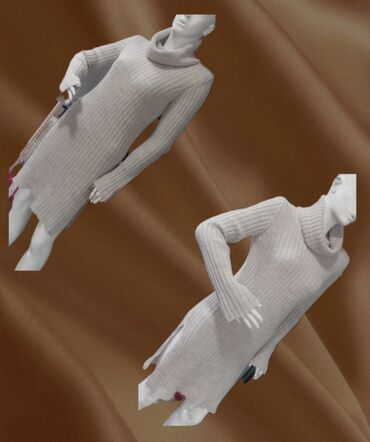 Haljine: M, bоја - Bež, Dugih rukava — 5