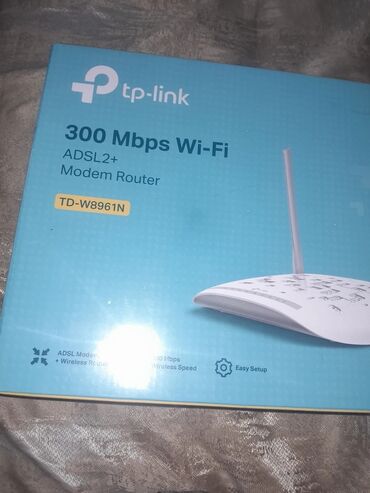 Modemlər və şəbəkə avadanlıqları: TP-Link TD-W8961N – 300 Mbps ADSL2+ Modem Router Xüsusiyyətlər: -