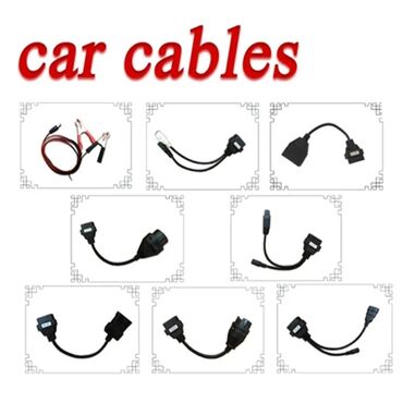 Auto delovi: OBD2 kompletan set 8 auto kablova WOW CDP TNESF DELPHI ORPDC Auto — 14