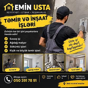 su qizdirici ustasi: EMİN USTA – Təmir və İnşaat İşləri Evinizin hər bir işini peşəkarlara — 1
