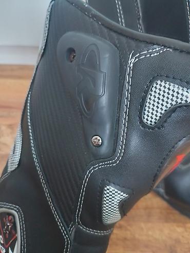 Čizme: Sportske moto čizme – visoki model - Materijal: kombinacija — 13