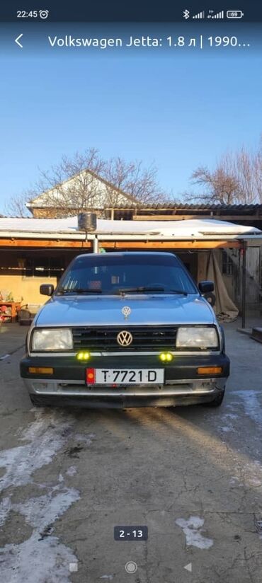 джетта 1: Volkswagen Jetta: 1.8 л | 1990 г. | Седан