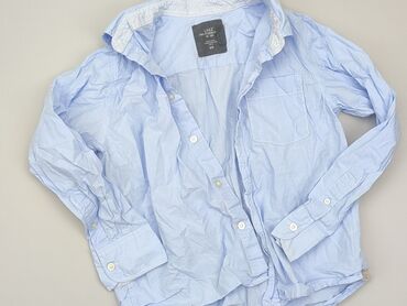 kurtki chłopięce przejściowe: Shirt 10 years, condition - Perfect, pattern - Monochromatic, color - Light blue