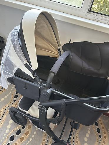 коляска chicco urban: Коляска, цвет - Черный, Б/у, Самовывоз — 4