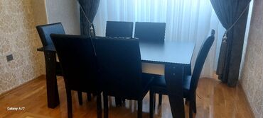 lalafo stul: Masa desti 170 azn. Masa acilmir, yaxsi veziyyetdedir. 6 stulu var