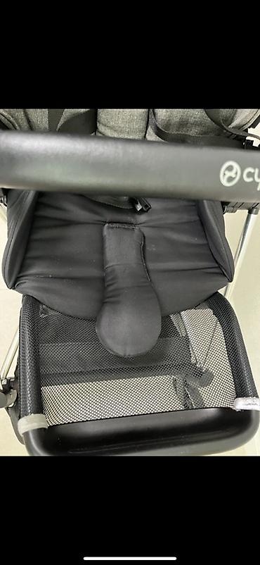 коляска sybex: Коляска-прогулка Cybex Mios (линейка Platinum), цвет серый меланж с — 6