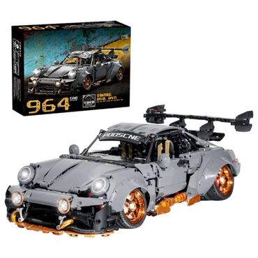 parlaq uşaq losinləri: Lego Konstruktor KBOX 10220B Porsche Car-2435pcs 1:10 964 Car Pooscne