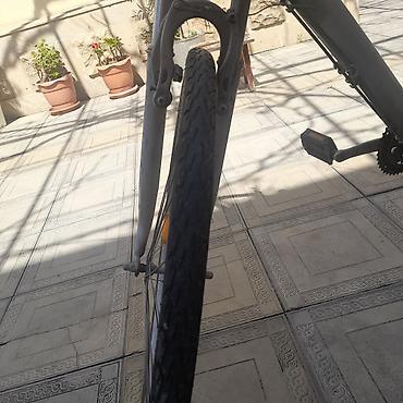 Velosipedlər: Şəhər velosipedi – 28" təkərli, yüngül metal gövdə - Rəng: boz - — 4