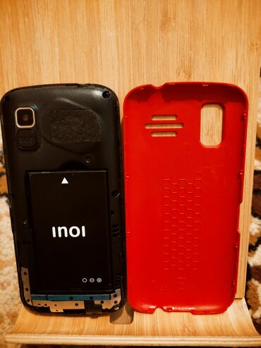 fly телефон кнопочный: Inoi 117B, цвет - Красный, 2 SIM